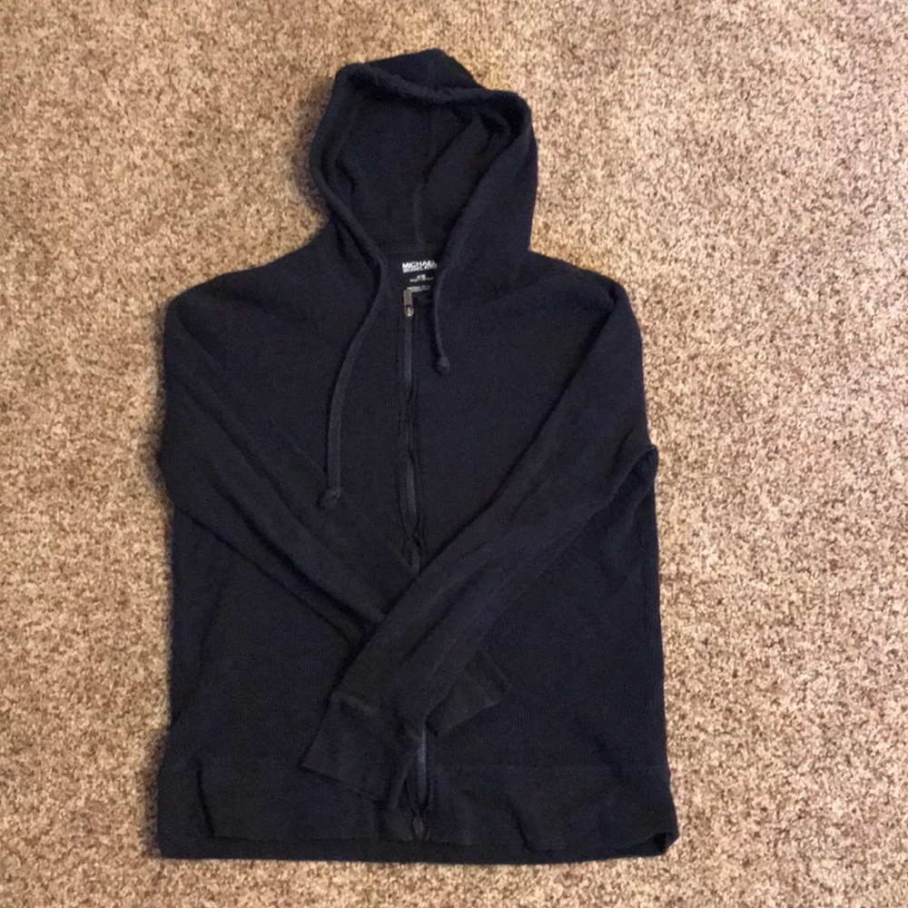 Michael Kors light zipup hoodie